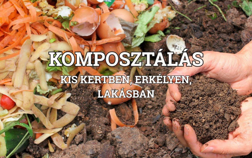 Komposztálás kiskertben, erkélyen, lakásban – Melyik módszer való neked?